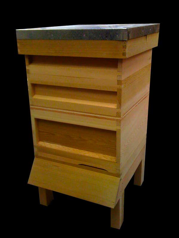 Canadian cedar beehive